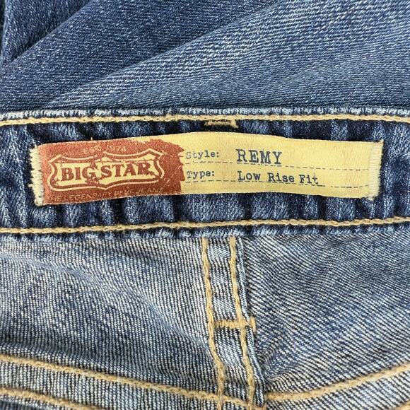 Big Star Jeans Women's 27L (4) Blue Remy Low Rise Fit Bootcut Preppy Western - Picture 8 of 16